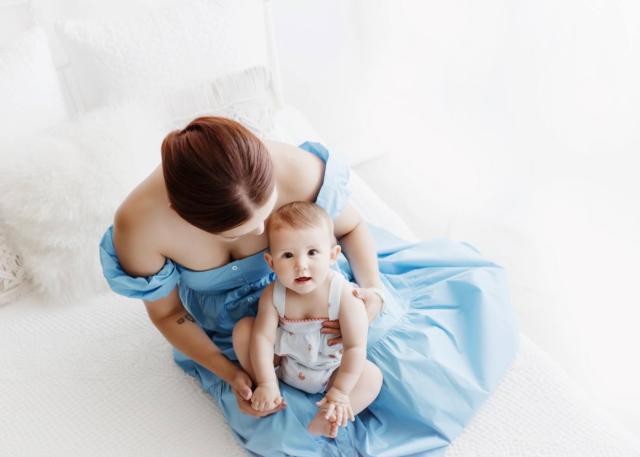 Familien-Fotoshooting zu Hause in Zürich