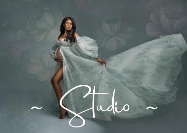 Studio Schwangerschaft Fotoshooting in Zürich