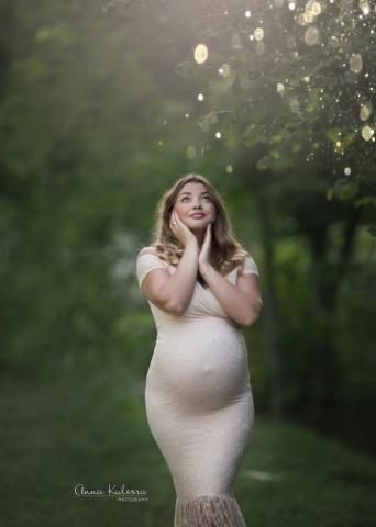 Babybauch fotoshooting im freien